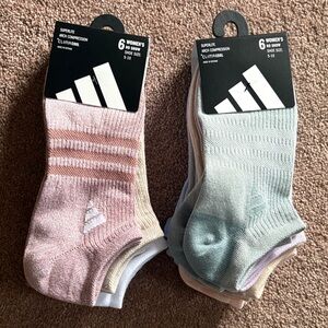 Adidas Women's No-Show set of 12 no show socks NWT